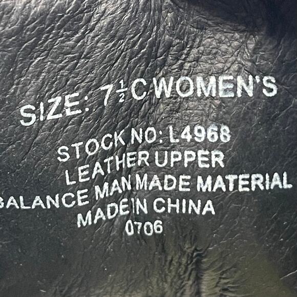 JUSTIN Womens Western Boots Brown Size 7.5 C Style L4968 - Picture 8 of 9